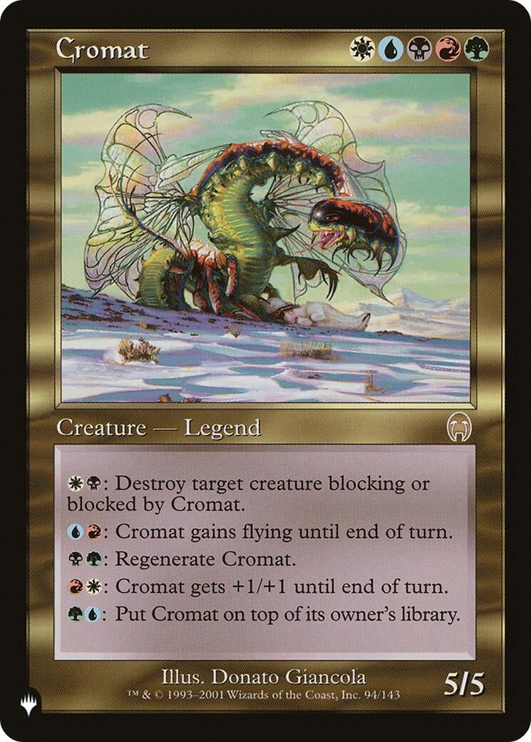 Image for Cromat (94) (LIST) - Magic: The Gathering