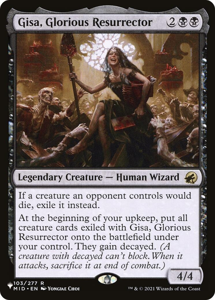 Image for Gisa, Glorious Resurrector (103) (LIST) - Magic: The Gathering