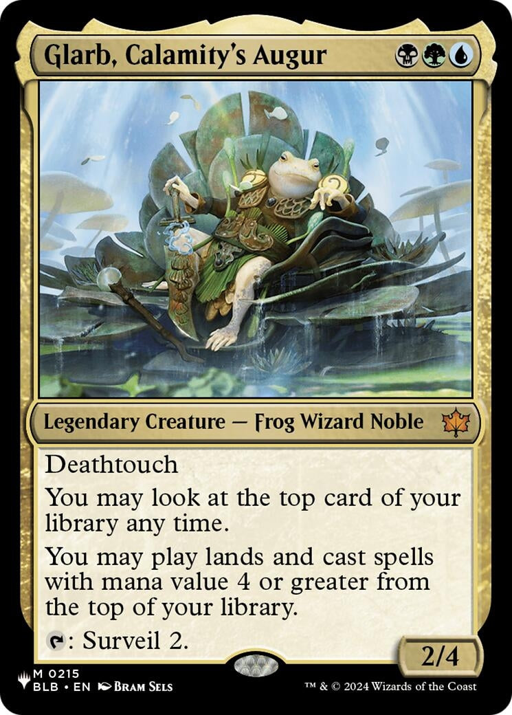Image for Glarb, Calamity's Augur (215) (LIST) - Magic: The Gathering