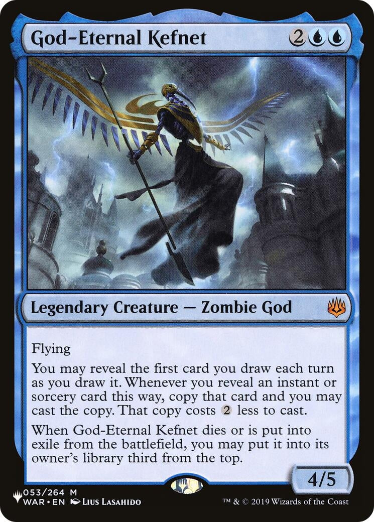 Image for God-Eternal Kefnet (53) (LIST) - Magic: The Gathering