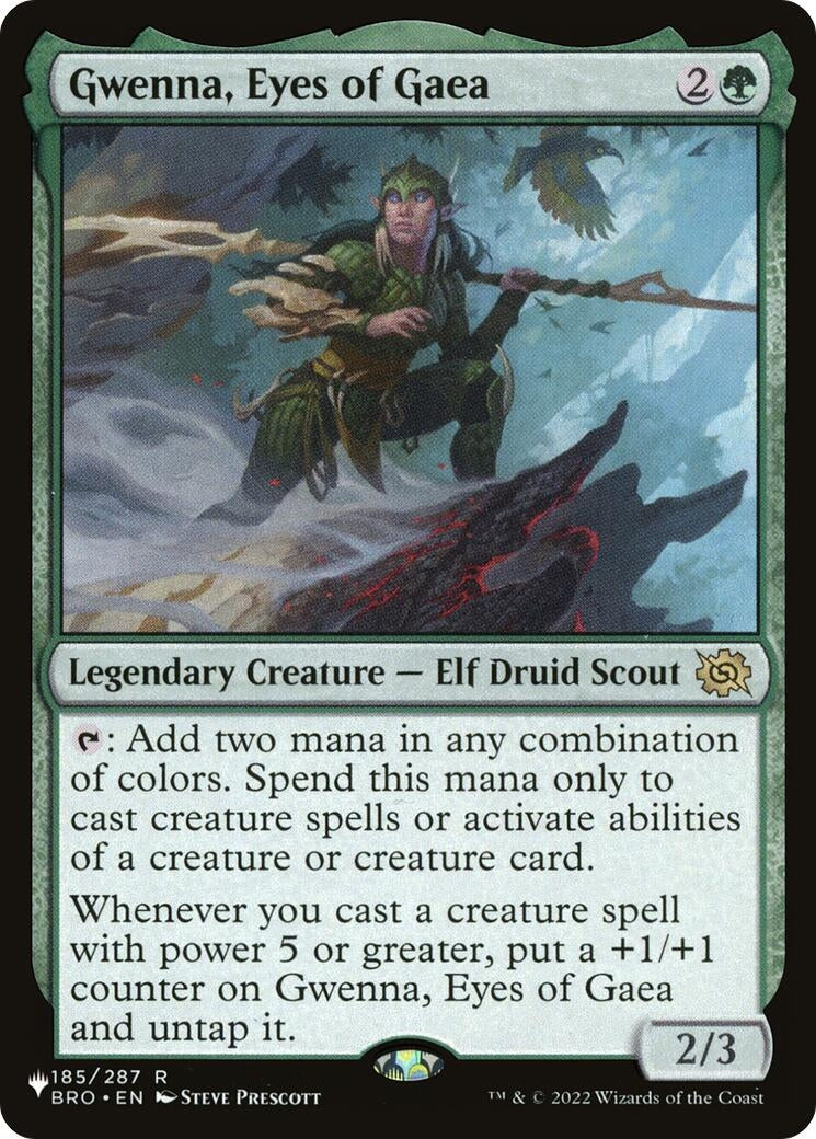Image for Gwenna, Eyes of Gaea (185) (LIST) - Magic: The Gathering