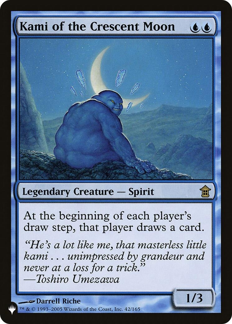 Image for Kami of the Crescent Moon (42) (LIST) - Magic: The Gathering