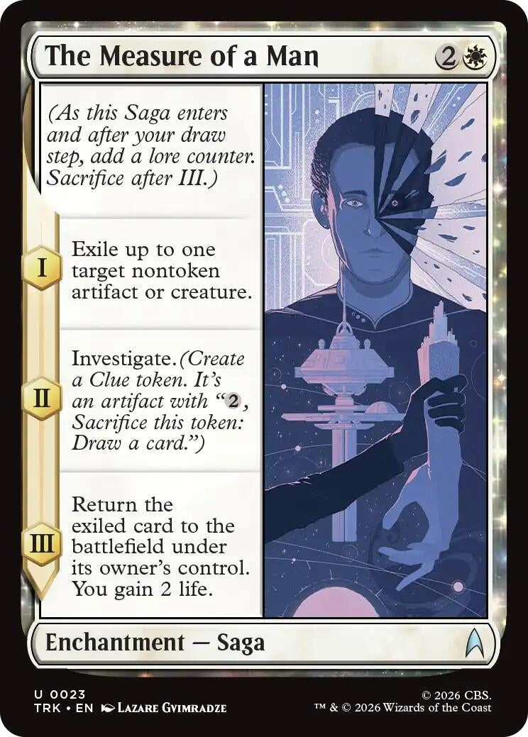Image for The Measure of a Man (23) (TRK) - Magic: The Gathering