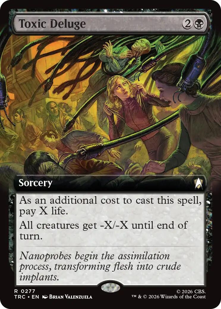 Image for Toxic Deluge (Extended Art) (277) (TRC) - Magic: The Gathering
