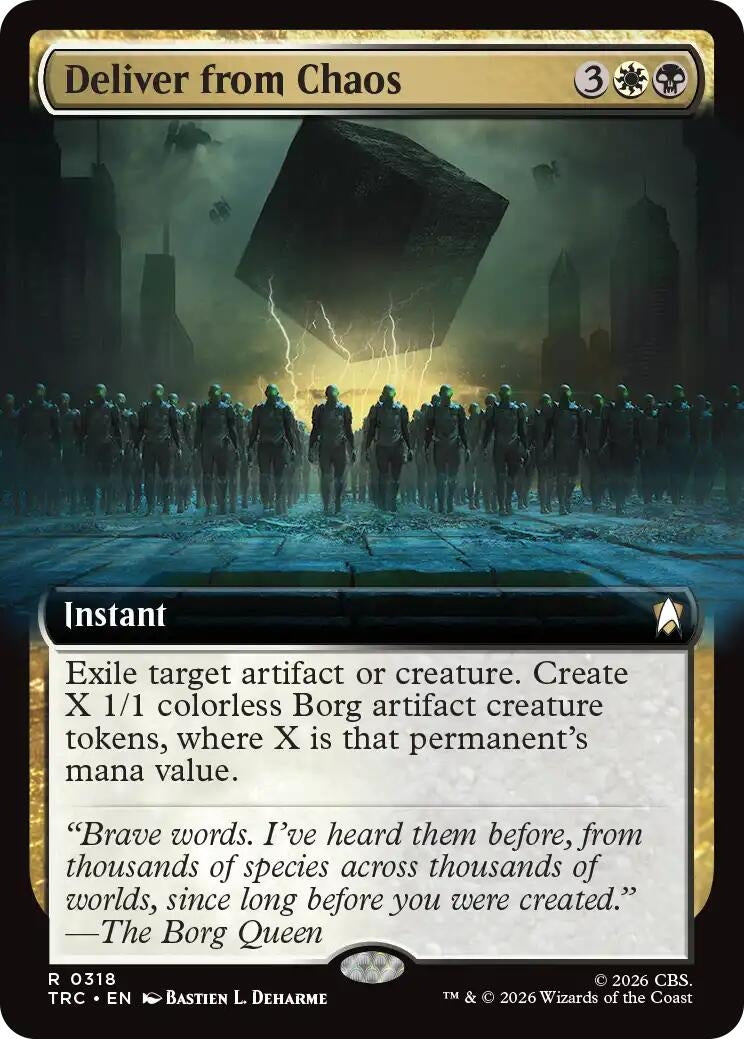 Image for Deliver from Chaos (Extended Art) (318) (TRC) - Magic: The Gathering