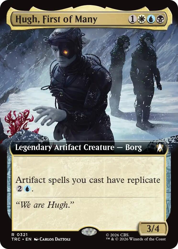 Image for Hugh, First of Many (Extended Art) (321) (TRC) - Magic: The Gathering