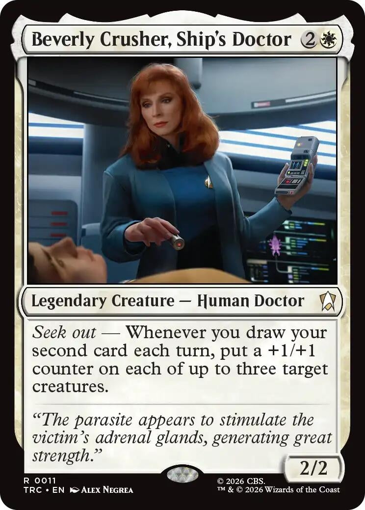Image for Beverly Crusher, Ship's Doctor (11) (TRC) - Magic: The Gathering
