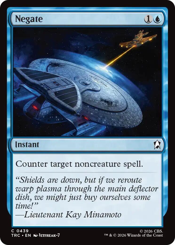 Image for Negate (439) (TRC) - Magic: The Gathering
