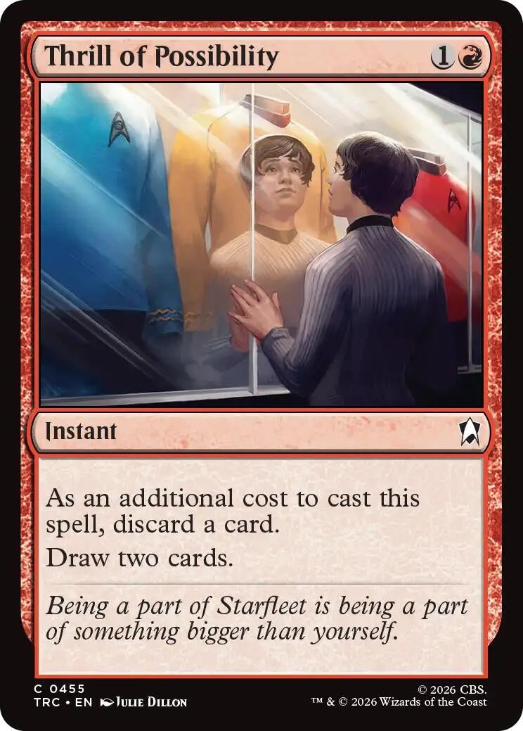 Image for Thrill of Possibility (455) (TRC) - Magic: The Gathering