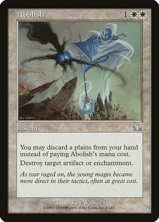 Image for Abolish (1) (PCY) - Magic: The Gathering