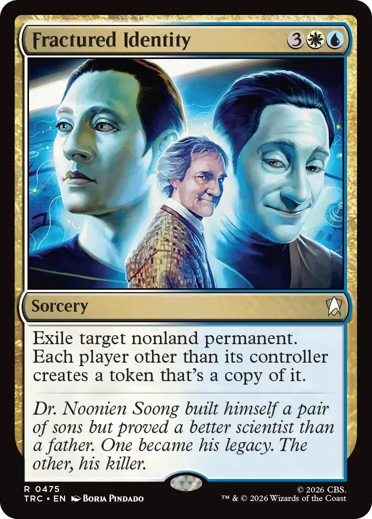 Image for Fractured Identity (Surge Foil) (475) (TRC) - Magic: The Gathering
