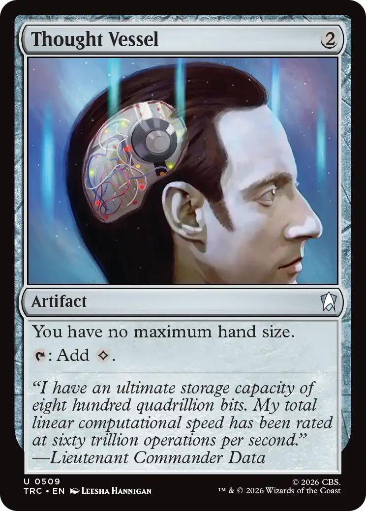 Image for Thought Vessel (509) (TRC) - Magic: The Gathering