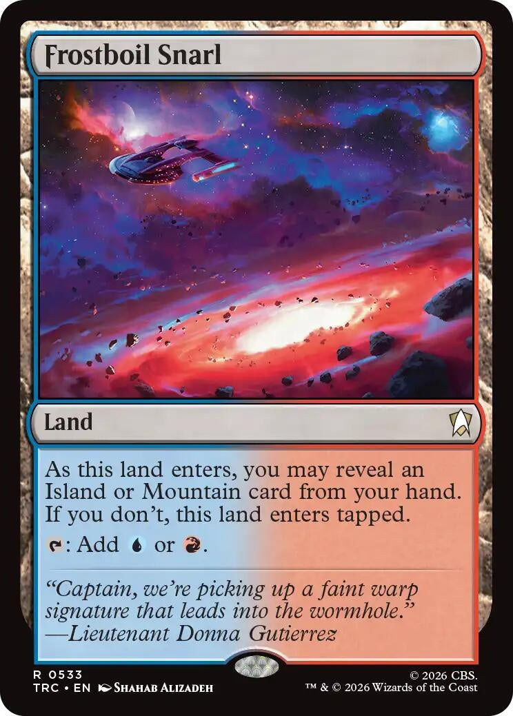 Image for Frostboil Snarl (533) (TRC) - Magic: The Gathering