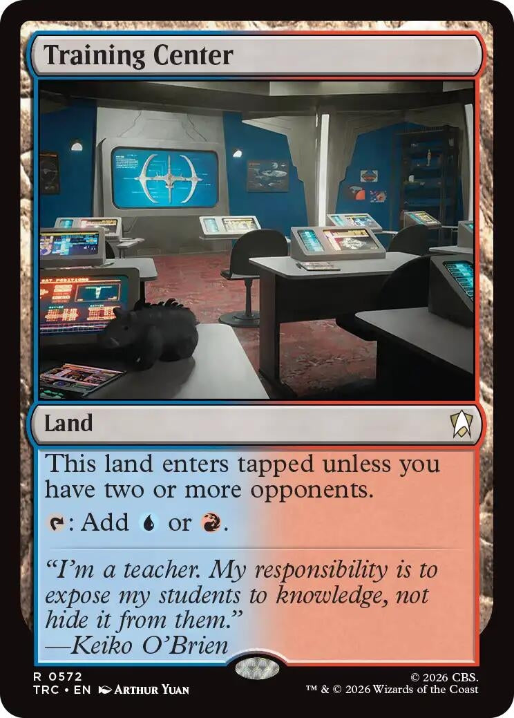 Image for Training Center (Surge Foil) (572) (TRC) - Magic: The Gathering