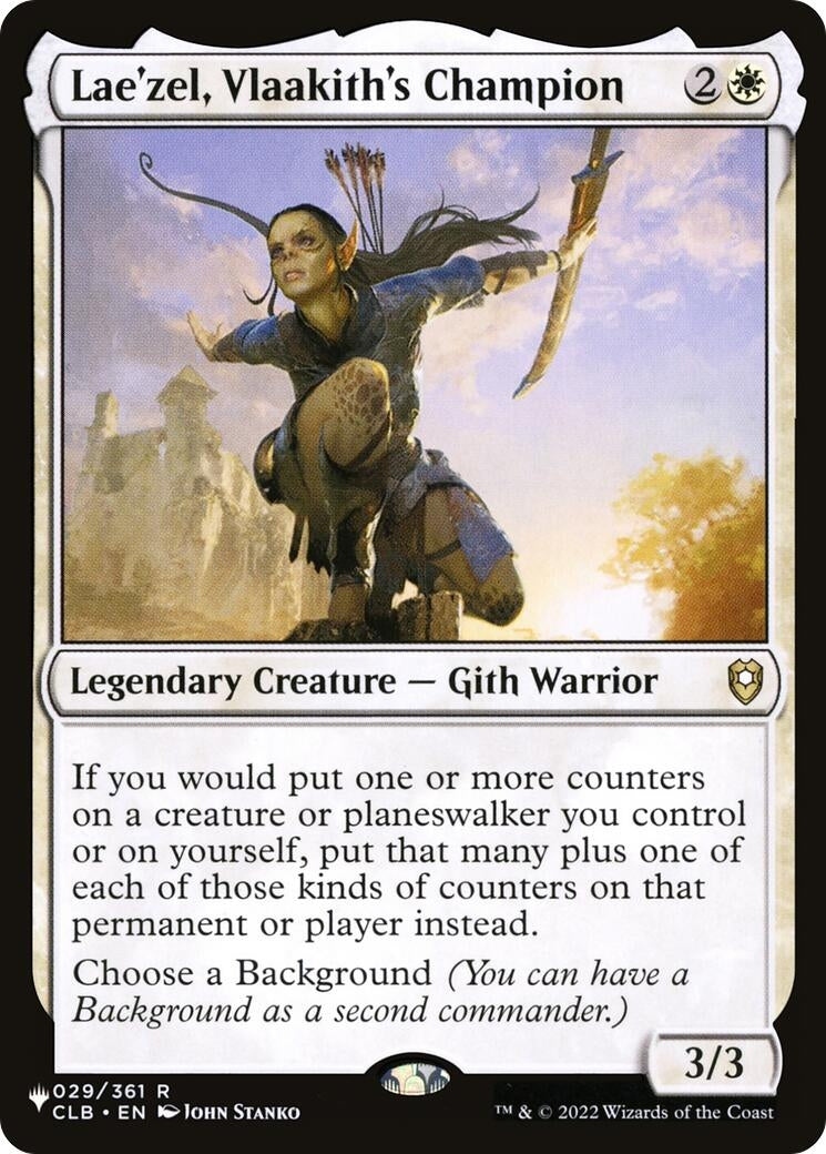 Image for Lae'zel, Vlaakith's Champion (29) (LIST) - Magic: The Gathering