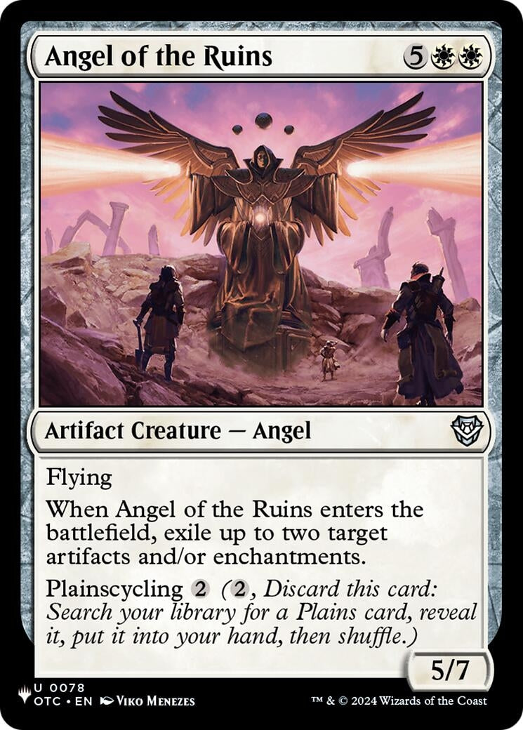 Image for Angel of the Ruins (78) (LIST) - Magic: The Gathering