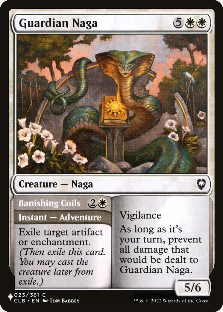 Image for Guardian Naga (23) (LIST) - Magic: The Gathering