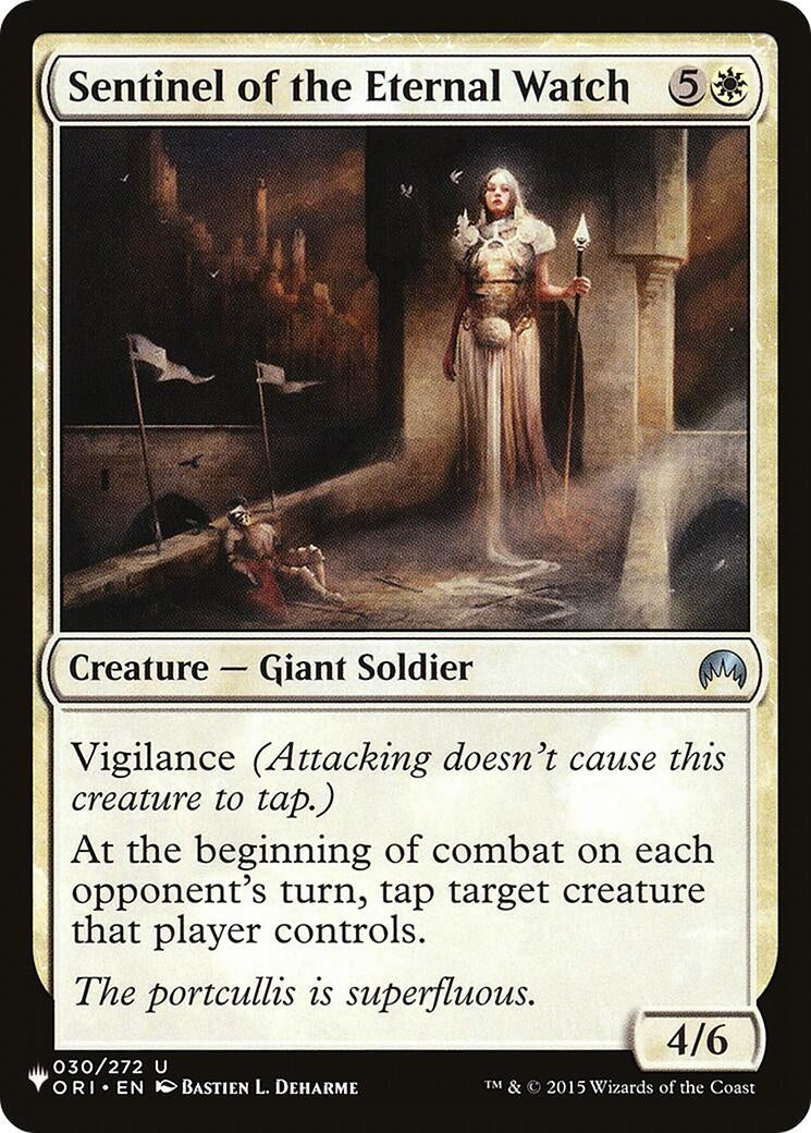 Image for Sentinel of the Eternal Watch (30) (LIST) - Magic: The Gathering