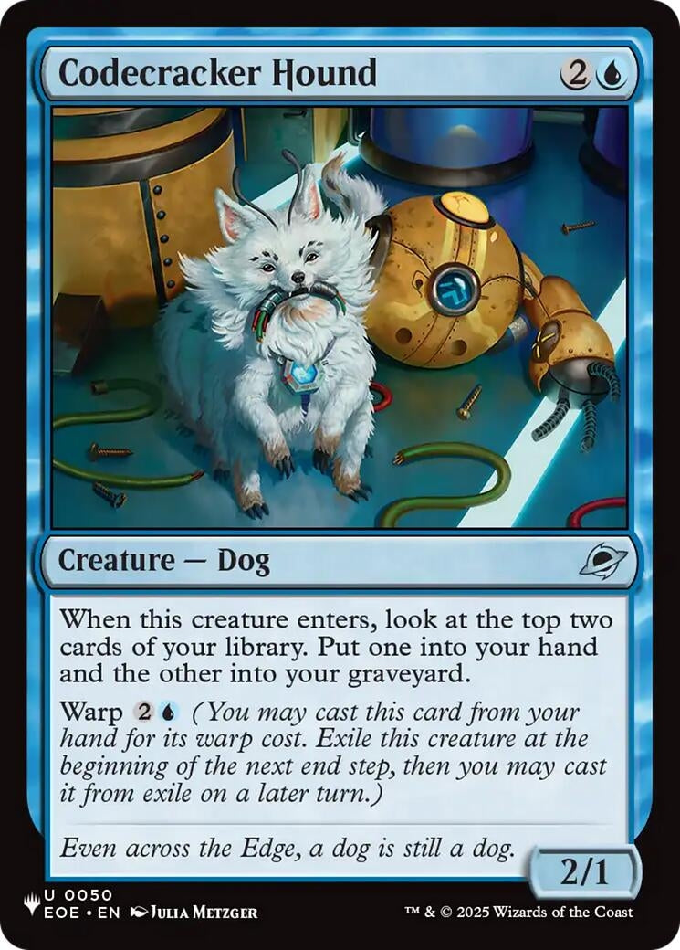 Image for Codecracker Hound (50) (LIST) - Magic: The Gathering