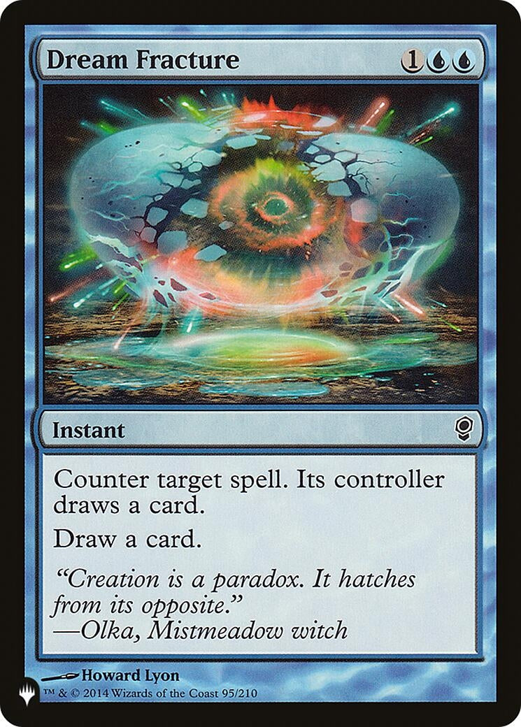 Image for Dream Fracture (95) (LIST) - Magic: The Gathering