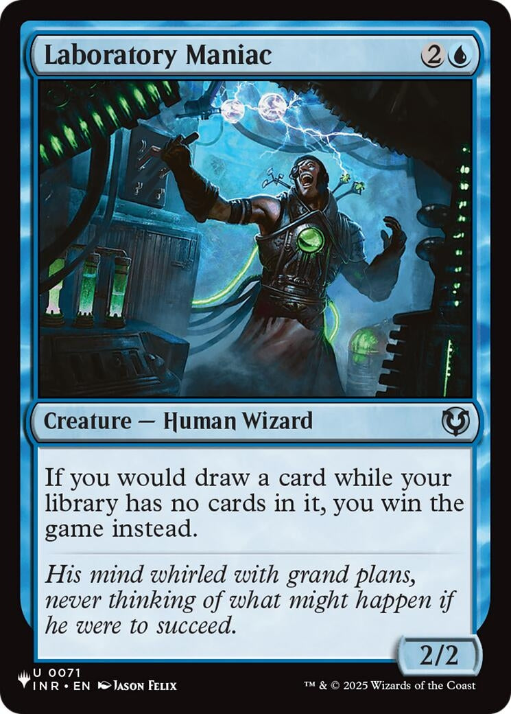 Image for Laboratory Maniac (INR) (71) (LIST) - Magic: The Gathering