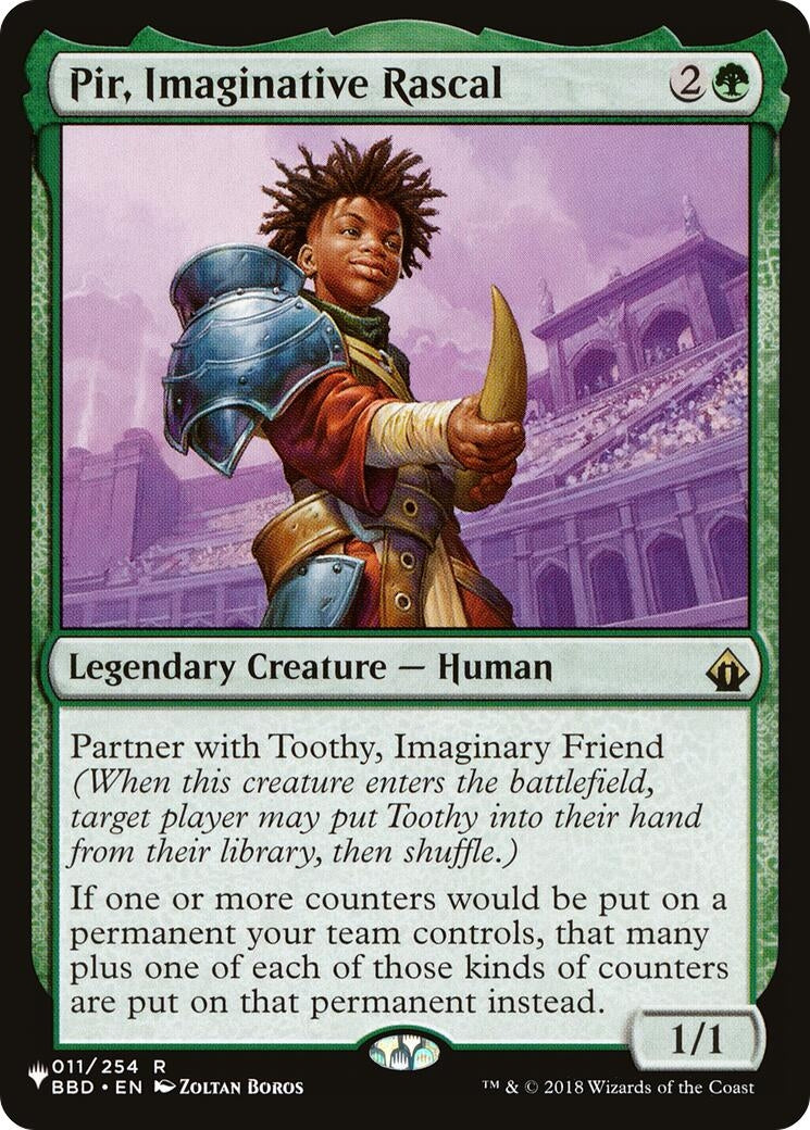 Image for Pir, Imaginative Rascal (11) (LIST) - Magic: The Gathering
