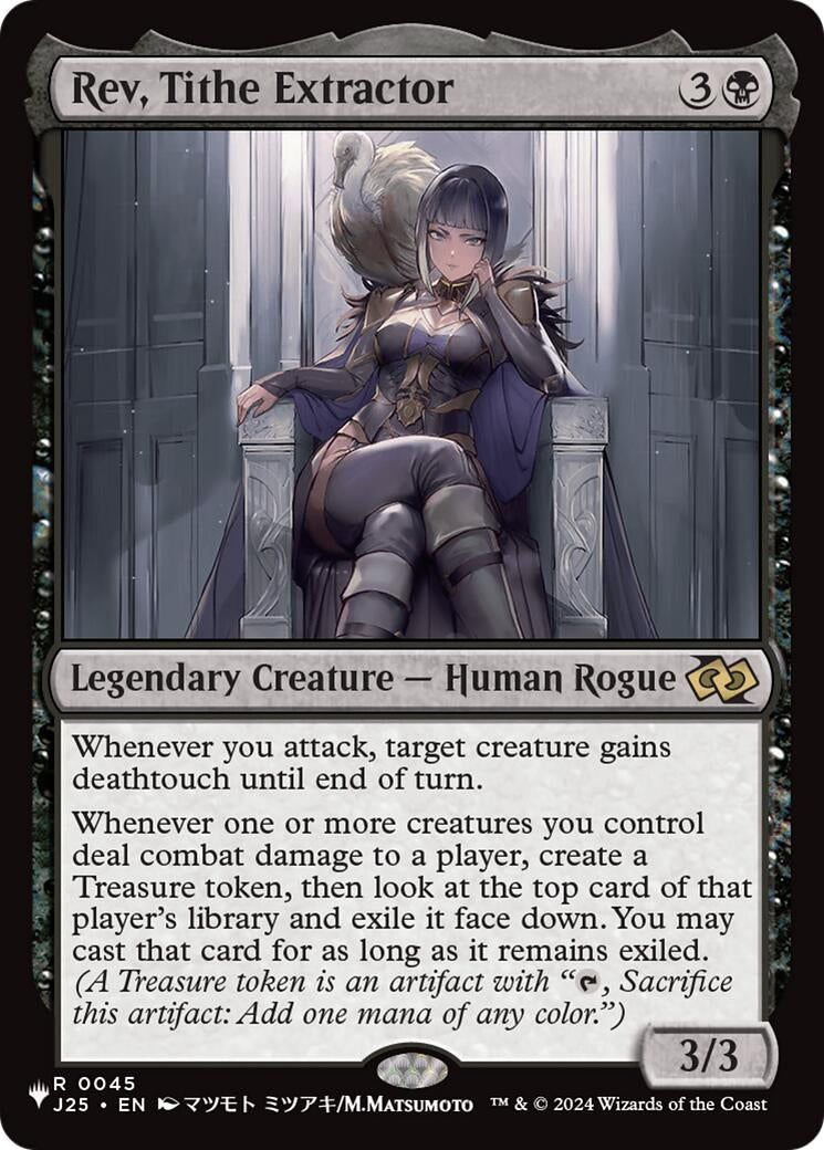 Image for Rev, Tithe Extractor (Anime) (45) (LIST) - Magic: The Gathering