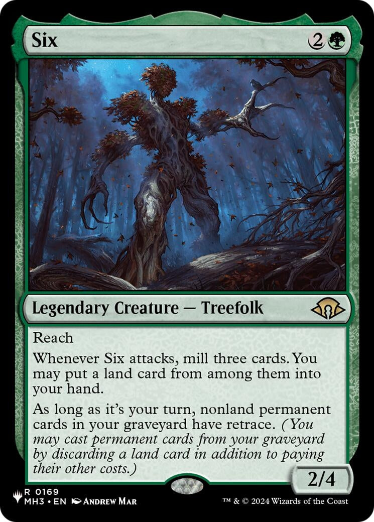 Image for Six (169) (LIST) - Magic: The Gathering