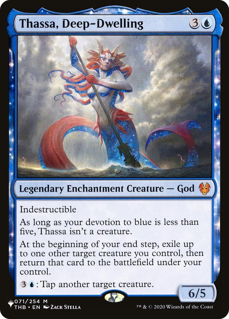 Image for Thassa, Deep-Dwelling (71) (LIST) - Magic: The Gathering
