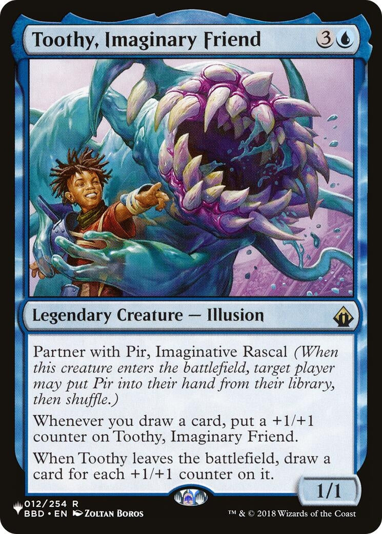 Image for Toothy, Imaginary Friend (12) (LIST) - Magic: The Gathering