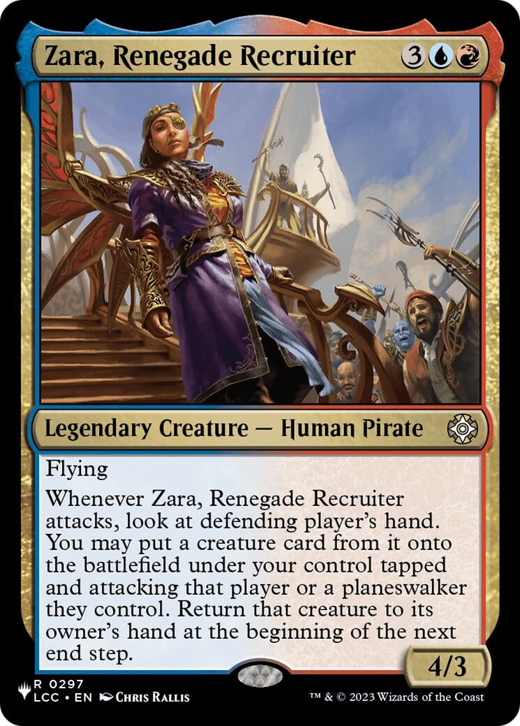 Image for Zara, Renegade Recruiter (297) (LIST) - Magic: The Gathering