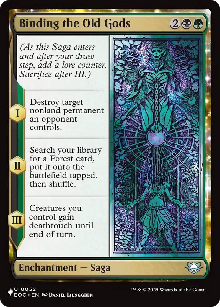 Image for Binding the Old Gods (52) (LIST) - Magic: The Gathering