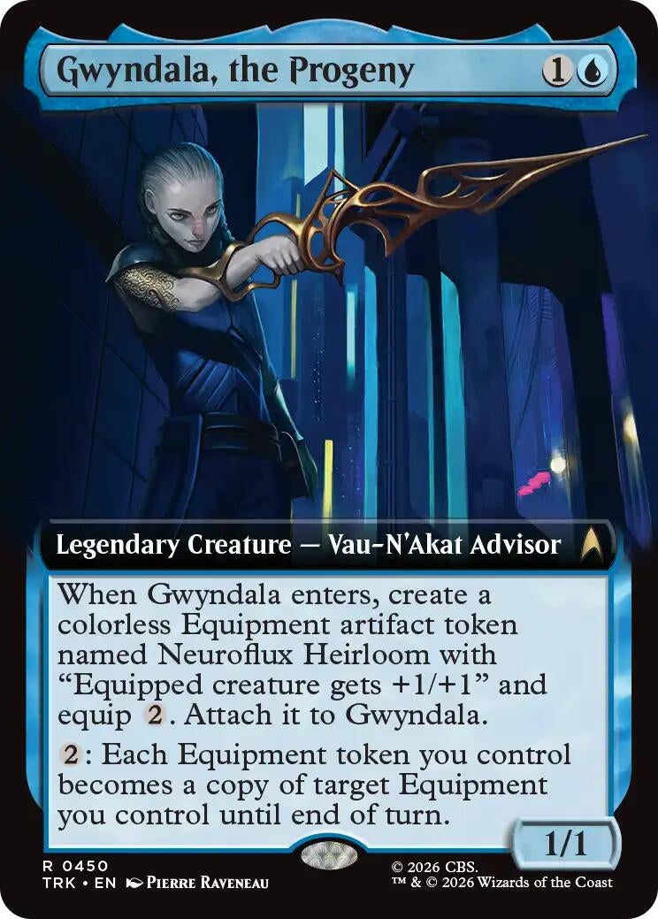 Image for Gwyndala, the Progeny (Extended Art) (450) (TRK) - Magic: The Gathering
