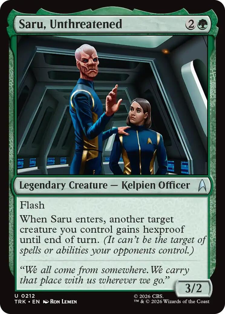 Image for Saru, Unthreatened (212) (TRK) - Magic: The Gathering