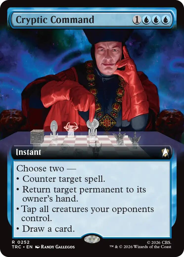 Image for Cryptic Command (Extended Art) (252) (TRC) - Magic: The Gathering