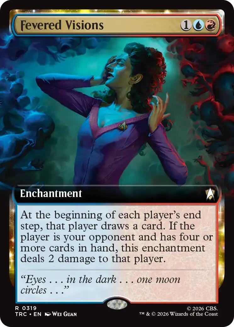 Image for Fevered Visions (Extended Art) (319) (TRC) - Magic: The Gathering