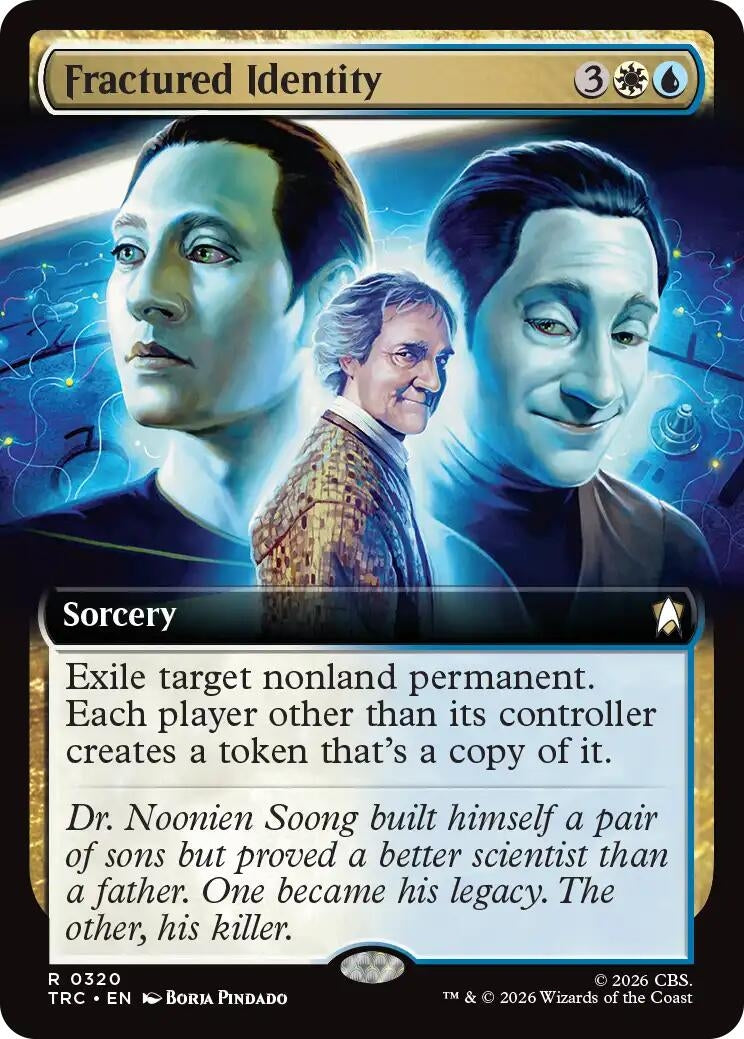 Image for Fractured Identity (Extended Art) (320) (TRC) - Magic: The Gathering