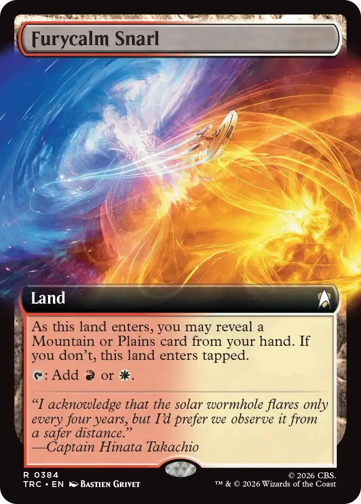Image for Furycalm Snarl (Extended Art) (384) (TRC) - Magic: The Gathering
