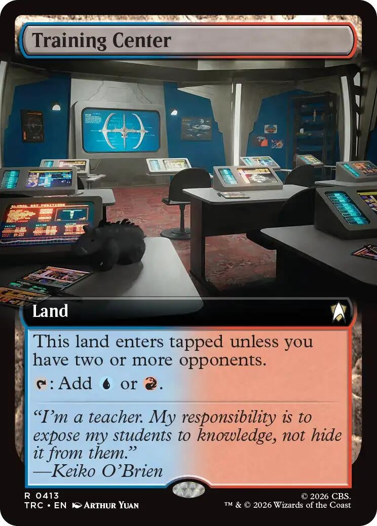 Image for Training Center (Extended Art) (413) (TRC) - Magic: The Gathering