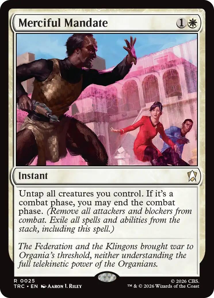 Image for Merciful Mandate (TRC) - Magic: The Gathering