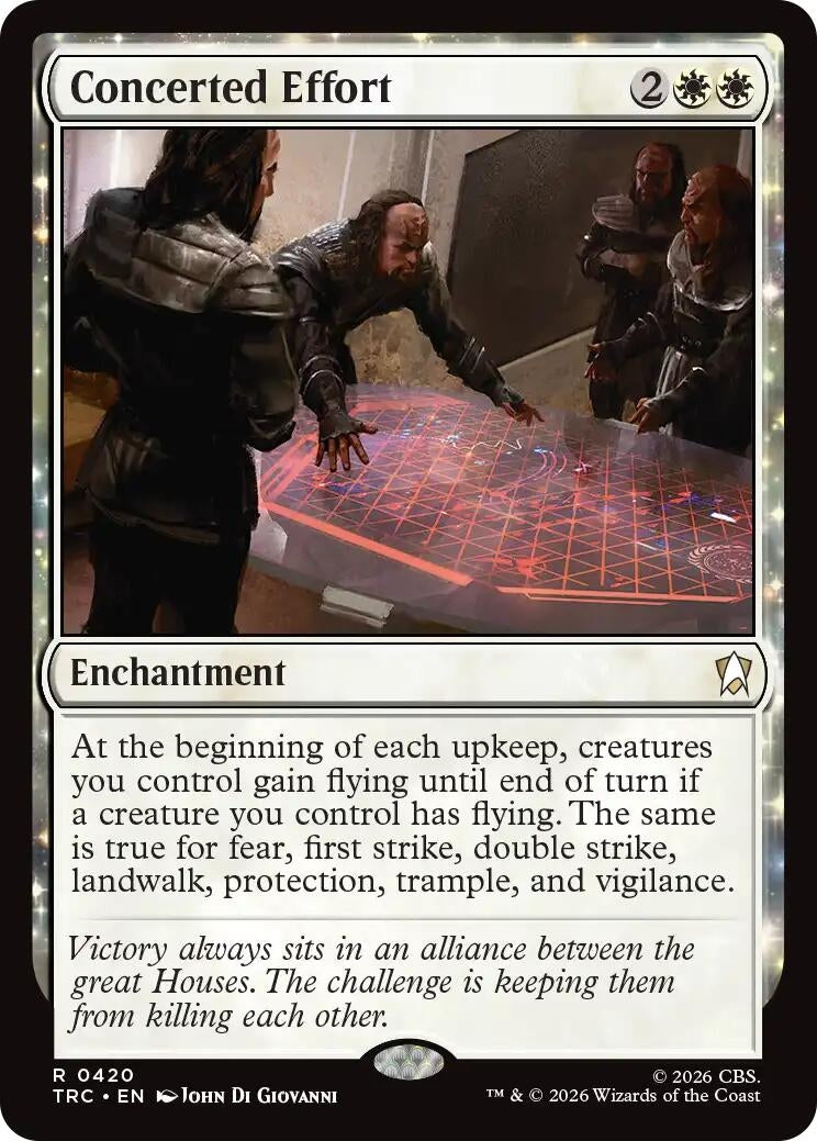 Image for Concerted Effort (TRC) - Magic: The Gathering