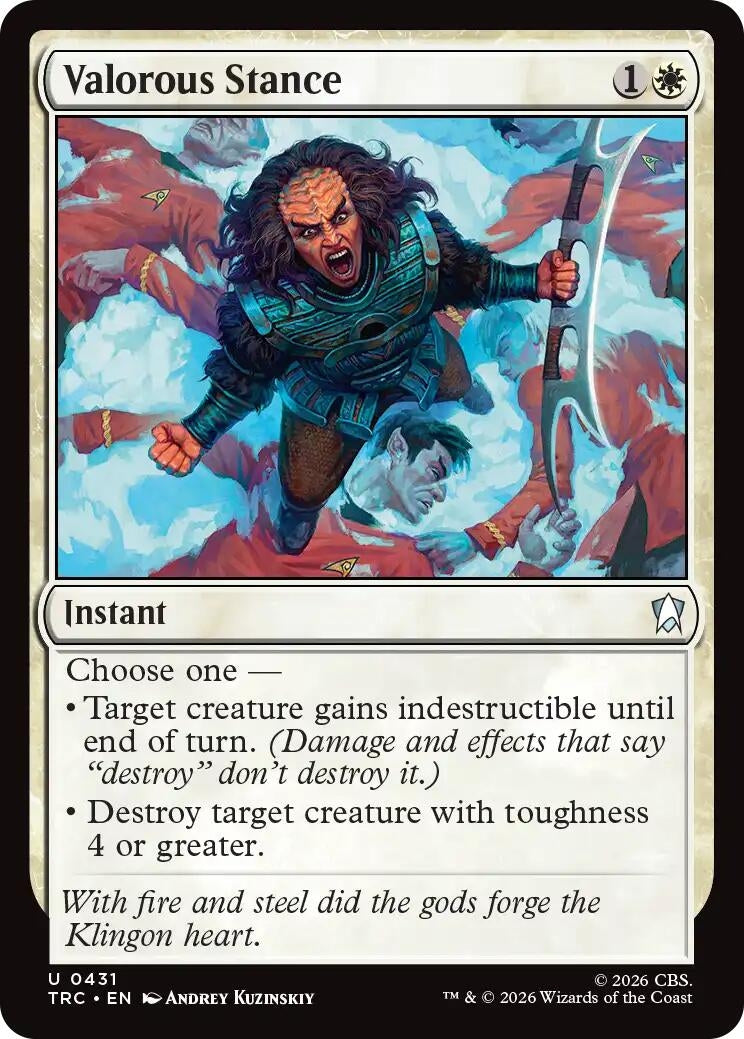 Image for Valorous Stance (TRC) - Magic: The Gathering