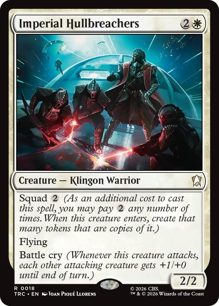 Image for Imperial Hullbreachers (Surge Foil) (TRC) - Magic: The Gathering