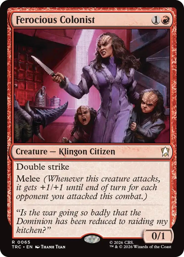 Image for Ferocious Colonist (TRC) - Magic: The Gathering