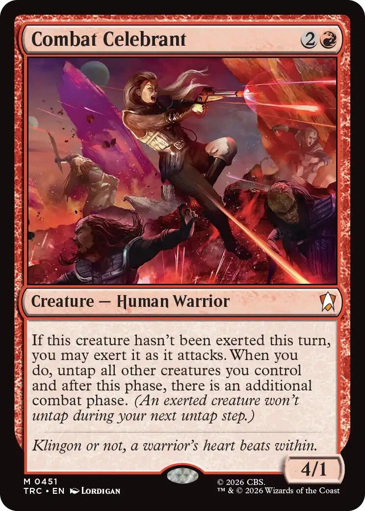 Image for Combat Celebrant (TRC) - Magic: The Gathering