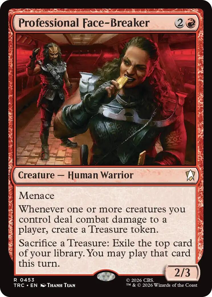 Image for Professional Face-Breaker (TRC) - Magic: The Gathering