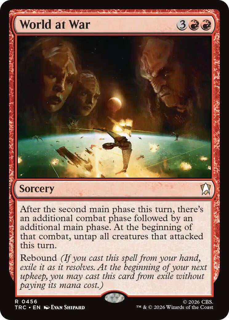 Image for World at War (TRC) - Magic: The Gathering