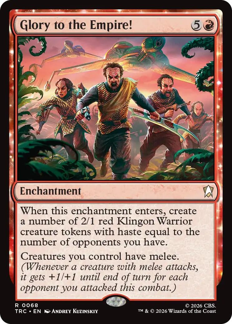 Image for Glory to the Empire! (Surge Foil) (TRC) - Magic: The Gathering