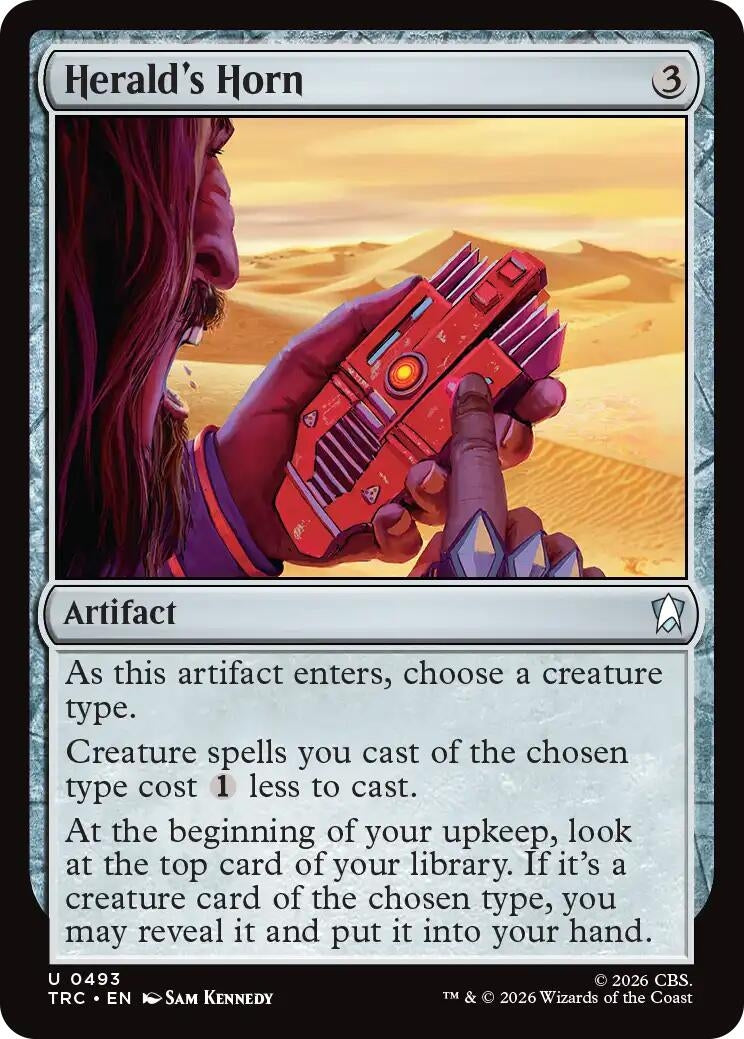 Image for Herald's Horn (TRC) - Magic: The Gathering