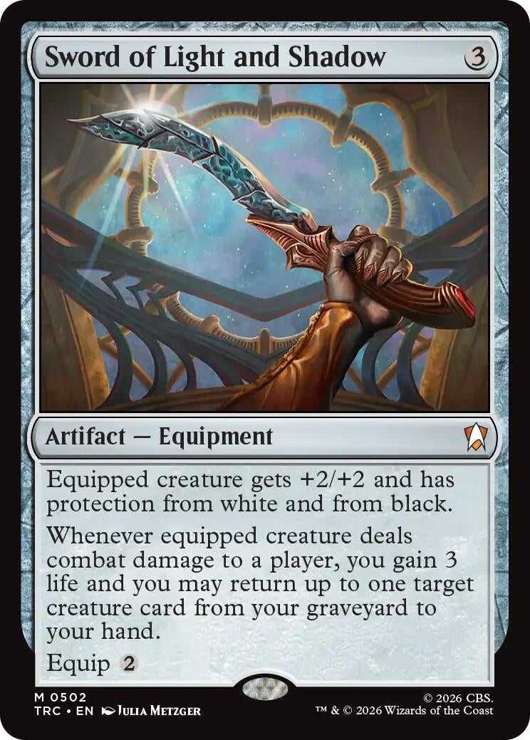 Image for Sword of Light and Shadow (TRC) - Magic: The Gathering